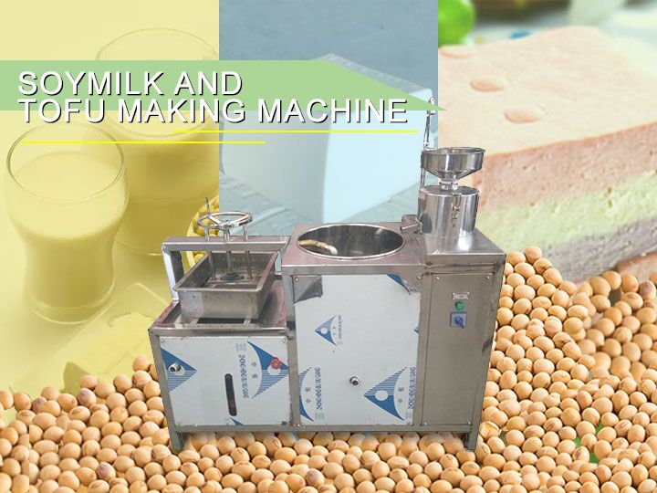 Soymilk and tofu making machine