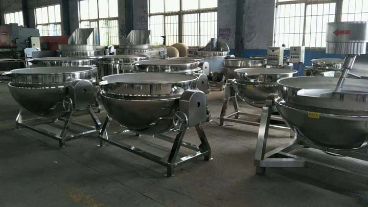The kettle in our factory
