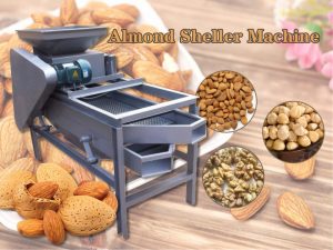 Almond sheller machine