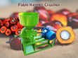 Palm kernel crusher