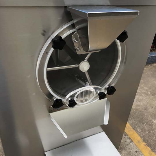 Hard ice cream processing machine details