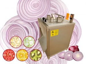 Automatic onion slicer