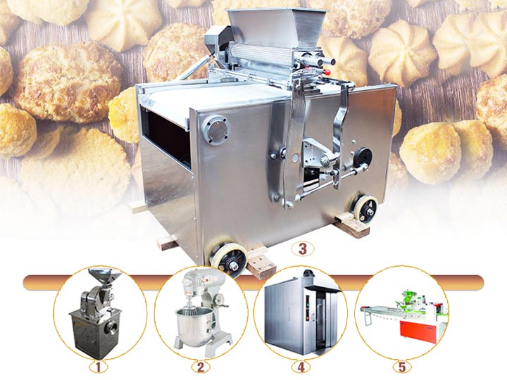Small cookie production line